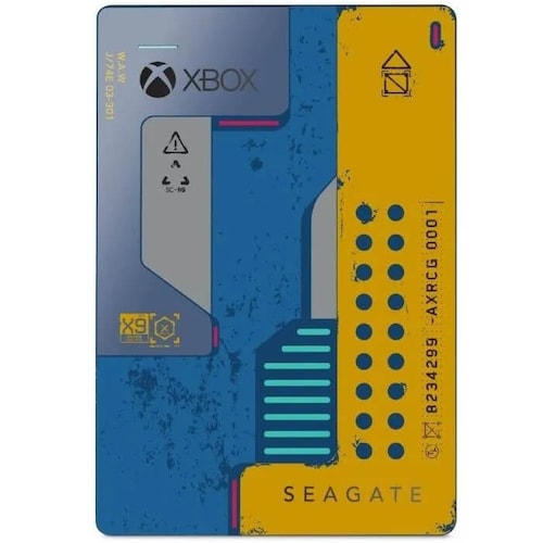 Disco Duro Externo Seagate 2TB CyberPunk 2077 Game Drive Para Xbox USB3.0 STEA2000428