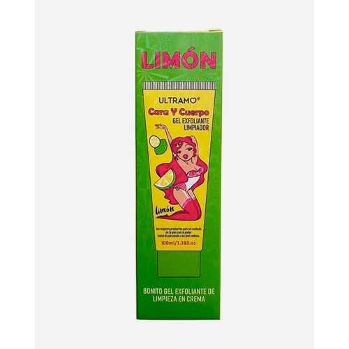 Gel Exfoliante Limpiador Para Cara Y Cuerpo Frutas Ultramo