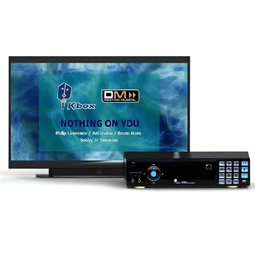  Reproductor Karaoke K-box +4000 Temas Sonido Profesional