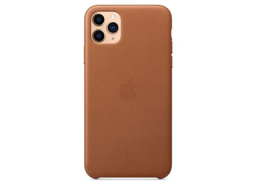 Funda de piel para el iPhone 11 Pro Max -  Cafe Cuero - Apple