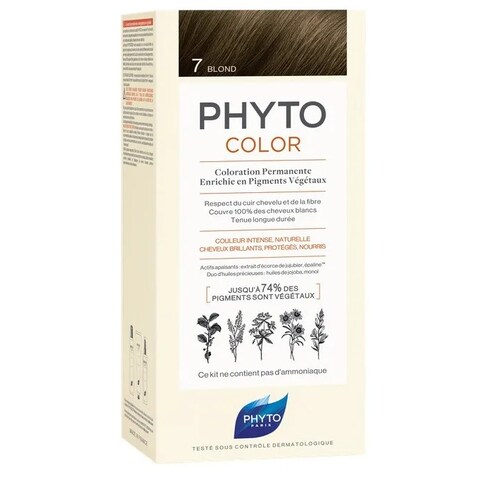 Phytocolor 7 Rubio Tinte Cabello