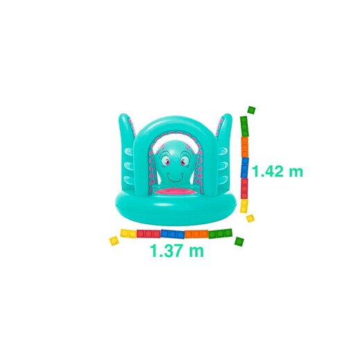 Brincolin Inflable En Forma De Pulpo Para Niños