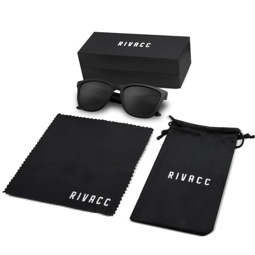 Lentes de sol polarizados Rivacc | Paris - Black carbon