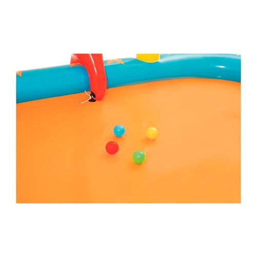 Centro de Juegos Parque Acuático Inflable Infantil Con Bolos De Boliche  435 x 213 x 117cm
