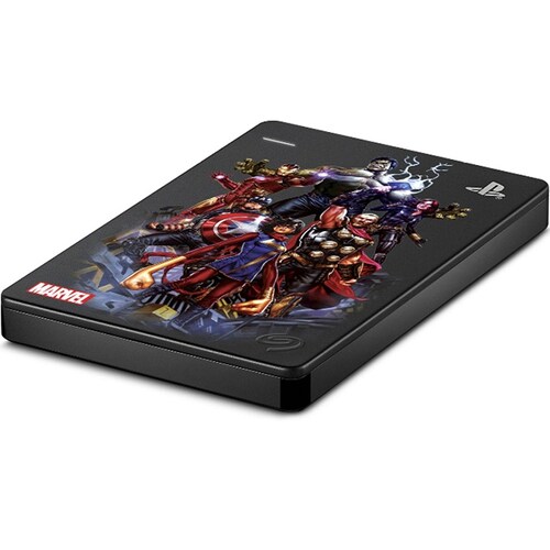 DISCO DURO EXTERNO SEAGATE 2TB AVENGERS EDICIÓN ESPECIAL PARA PS4 STGD2000104