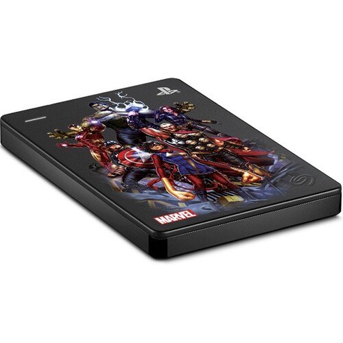 DISCO DURO EXTERNO SEAGATE 2TB AVENGERS EDICIÓN ESPECIAL PARA PS4 STGD2000104