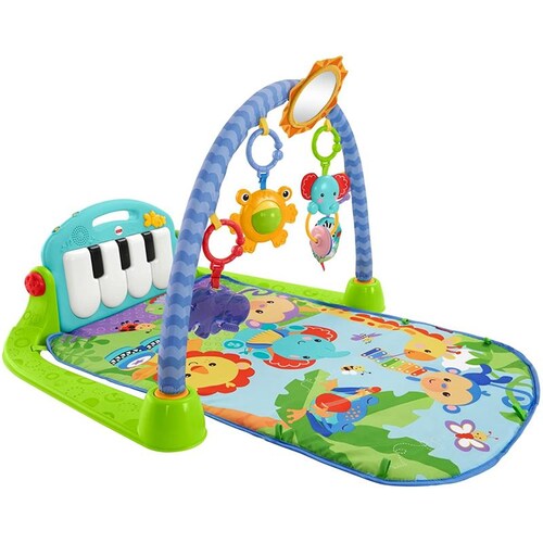 Gimnasio Fisher - Price Deluxe Kick & Play Piano Gym Blue
