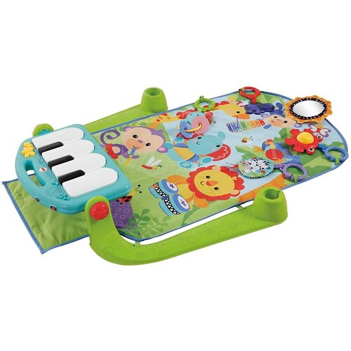 Gimnasio Fisher - Price Deluxe Kick & Play Piano Gym Blue