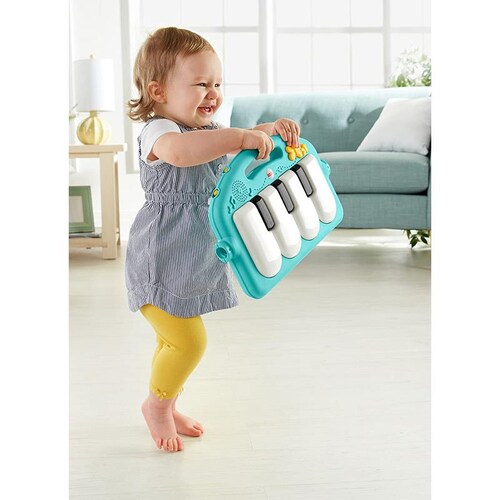 Gimnasio Fisher - Price Deluxe Kick & Play Piano Gym Blue