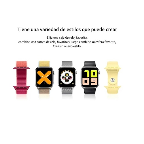 Reloj inteligente Gadgets & fun Smartwatch correas intercambiables monitor de  notificaciones compatible con Android y IOS 