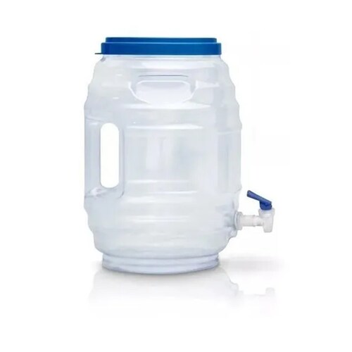  Barril - Vitrolero 19 Litros  Para Agua En Plástico Con Tapa