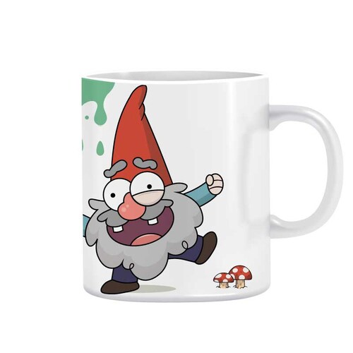 Taza cerámica Gravity Falls Gnomo - Mug Gnomo