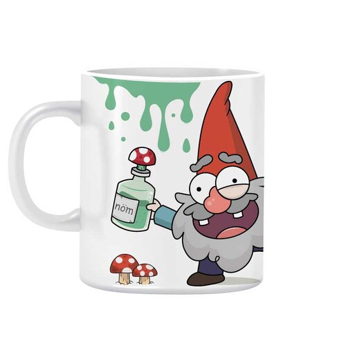 Taza cerámica Gravity Falls Gnomo - Mug Gnomo