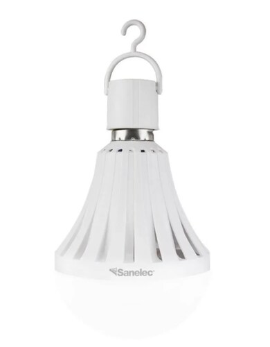 Lampara De Led Recargable Foco De Emergencia Sanelec 900 Lm