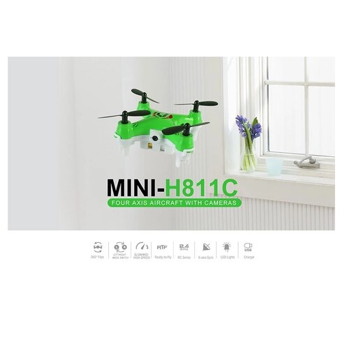 Mini drone a control remoto con cámara 