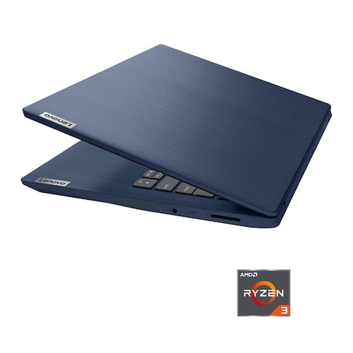 Laptop GAMER Lenovo  IDEAPAD 3 de 15.6" - Ryzen 3 - AMD Radeon - Memoria 12GB - HDD 1TB+SSD 128GB - Azul Abismo