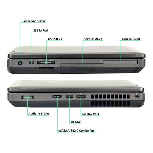 Laptop HP Probook 6475b - 14" - AMD A6 - 4GB Ram - 500GB Disco duro Windows 10 Pro Equipo Clase B, Reacondicionado