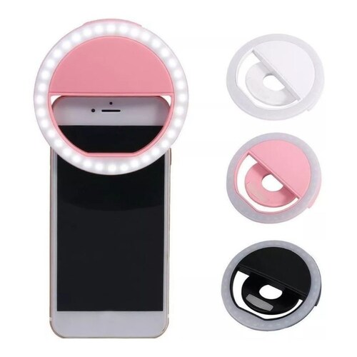 Aro Luz Led  Selfie Ring Light Para Celular Clip MobileCIty