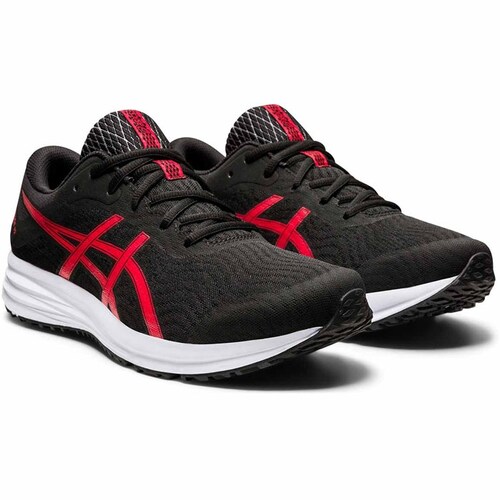 Tenis Asics Hombre Patriot 12  Negro Rojo 1011A823002