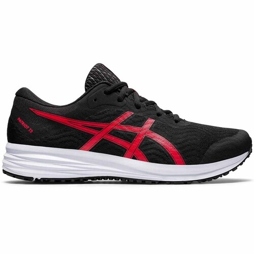 Tenis Asics Hombre Patriot 12  Negro Rojo 1011A823002