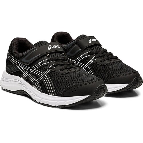 Tenis Asics Niño Contend 6 Preescolar Runing Negro1014A087001