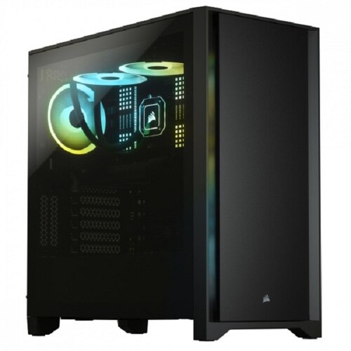 GABINETE CORSAIR ICUE 4000D NEGRO TG ATX (CC-9011198-WW)