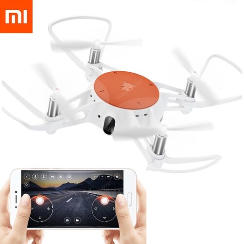  Xiaomi Drone Estabilizador Mi Drone Mini maxima potencia  Blanco con naranja camara hd infra rojos 