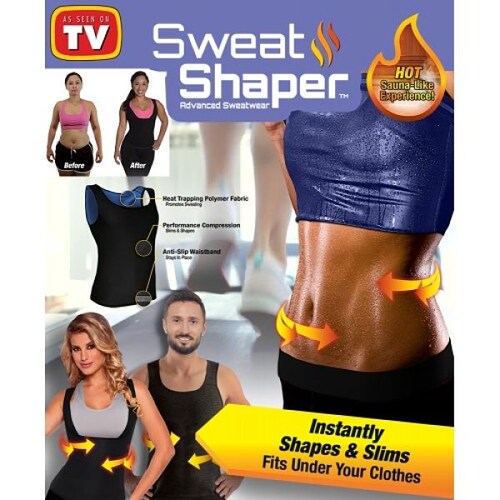 Sweat shaper como la viste en tv , reduce y moldea al instante