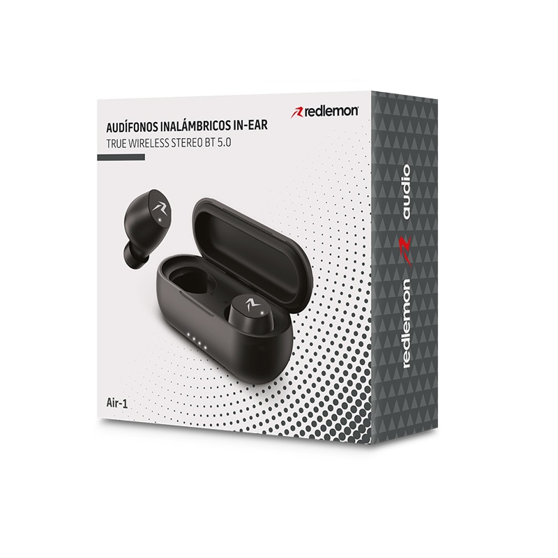 Aud fonos Inal mbricos Bluetooth 5.0 TWS Mod. Air1 Redlemon