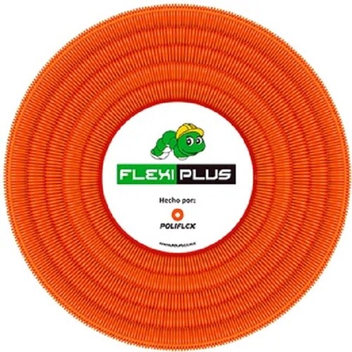 Manguera Naranja Con Guia Rollo Con 50M 3/4 Flexi Plus