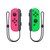 Control Joystick Inalámbrico Nintendo Joy-con Neon Pink Y Neon Green
