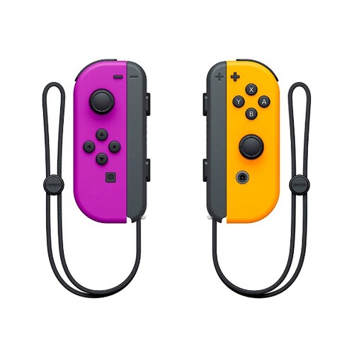 Control Nintendo Switch Joy-Con Neon Purple Y Neon Orange