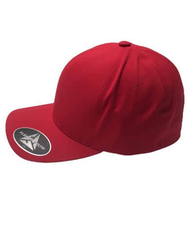GORRA FLEXFIT DELTA CERRADA ROJA