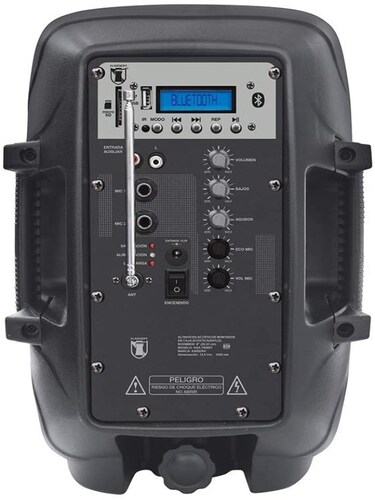 Bafle Kaiser KSA-7908BT Premium de 8" Bluetooth y Micrófono 3,400W 