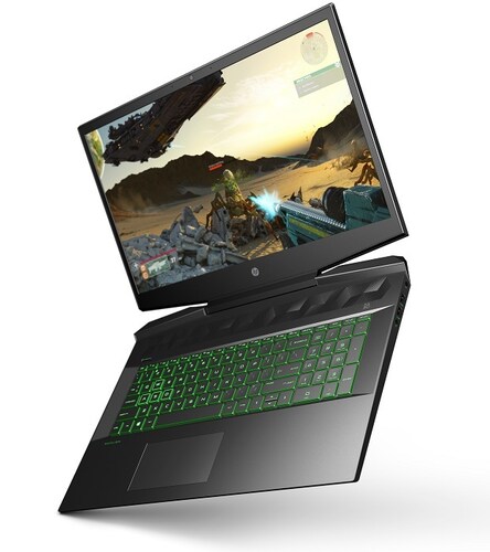 LAPTOP GAMER HP PAVILION 15-DK0005LA 15.6" FULL HD, INTEL CORE I7-9750H 2.60GHZ, 8GB, 256GB SSD, NVIDIA GEFORCE GTX 1050, WINDOWS 10 HOME 64-BIT, NEGRO (4PF93LA)