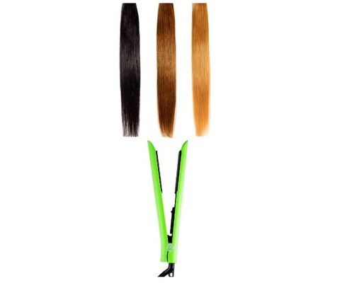 Plancha Para Cabello Platinum Green Royale