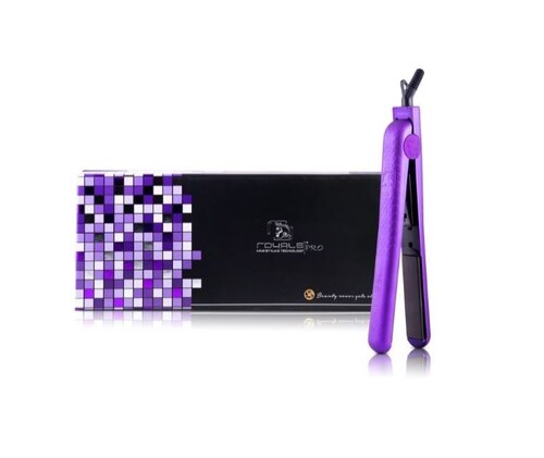 Plancha Para Cabello Purple Diamond Royale