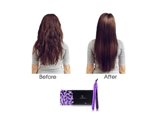 Plancha Para Cabello Purple Diamond Royale