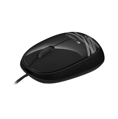 MOUSE ÓPTICO LOGITECH M105 USB 1.5 MTS. COLOR NEGRO 910-002958