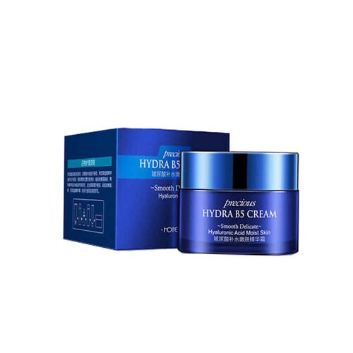 Crema de Ácido Hialurónico Hydra B5 + Ácido Hialurónico Rorec + Mascarilla De Ampolla De Ácido Hialurónico + Rodillo Jade