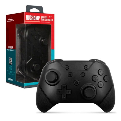 Control Inalámbrico "NuChamp" Negro para Nintendo Switch®/Nintendo Switch® Lite