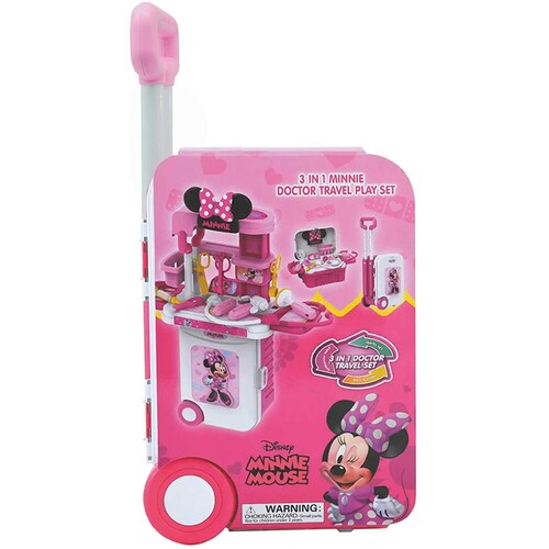 Juego Maletín Doctor Minnie Mouse Juguete Niña