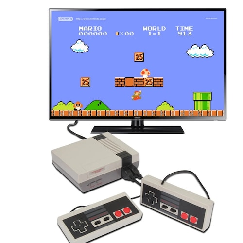 Consola Retro Nes  620 juegos Clásicos Mario, pacman