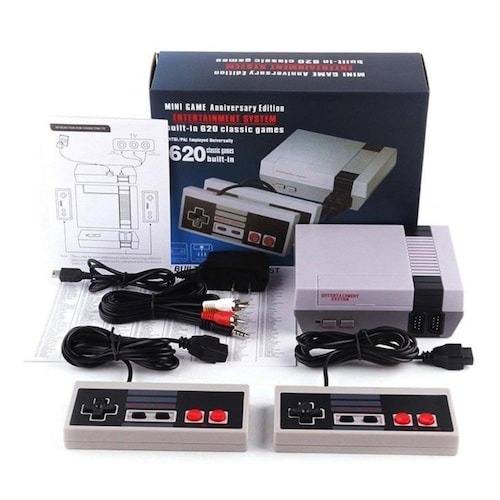 Consola Retro Nes  620 juegos Clásicos Mario, pacman