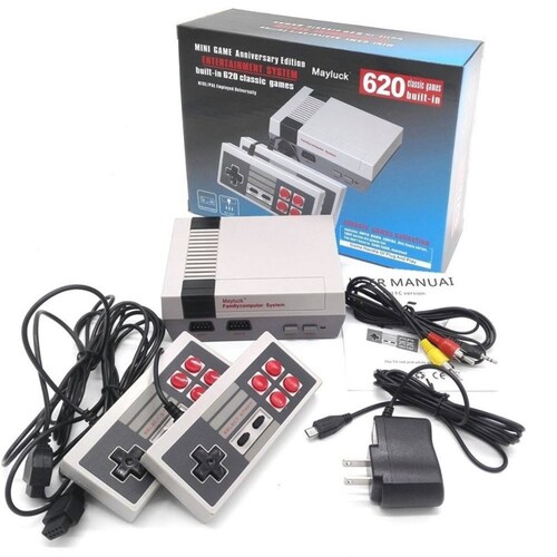Consola Retro Nes  620 juegos Clásicos Mario, pacman