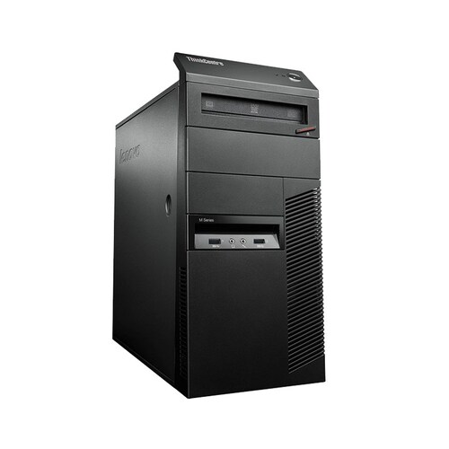 CPU Lenovo ThinkCentre M91P  Tower- Core i5-2400 - 4GB Ram - 500GB Disco duro, Windows 10 pro, Equipo Clase C, Reacondicionado