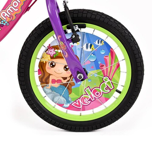 Bicicleta Veloci Amore Mio Rodada 16 Rosa
