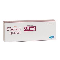 Elicuis 2.5 Mg Oral con 20 Tabletas