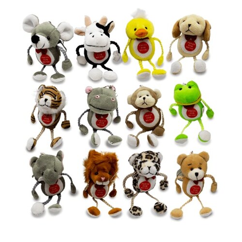 Llavero De Mayoreo Con Chupon De Animales De Peluche 48 Piezas Llaveros de Mayoreo