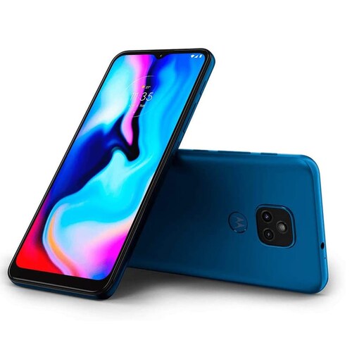 Moto E7 Plus 64GB/4GB - AZUL + Bocina